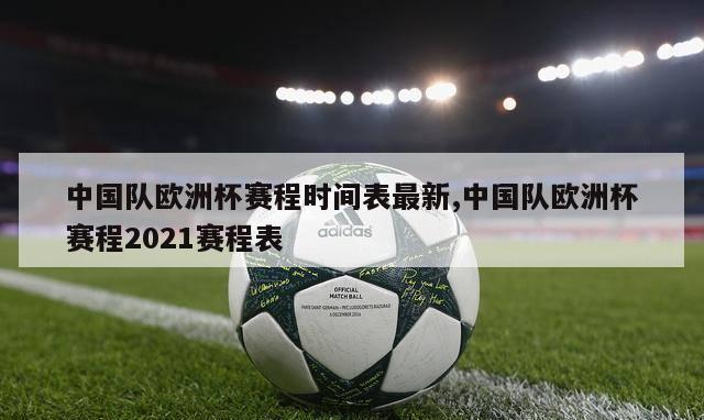 中国队欧洲杯赛程时间表最新,中国队欧洲杯赛程2021赛程表